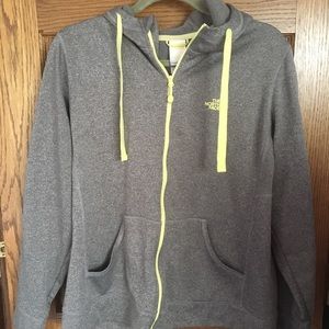The North Face zip up hoodie